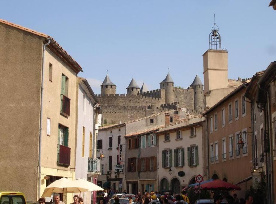 Studio Au Pied De La Cite Carcassonne Ngoại thất bức ảnh